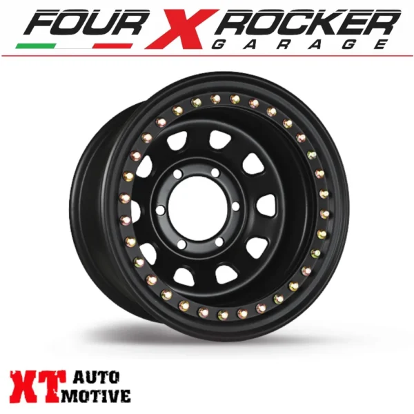 CERCHIO SCAMPANATO DAYTONA CON BEADLOCK 6 FORI 15x8 ET -30 CB 110