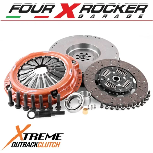 KIT FRIZIONE RINFORZATA CON VOLANO MONOMASSA XTREME OUTBACK STAGE 1A +30% PER NISSAN PATROL GR Y61 - TERRANO II 3.0TD fino al 2004