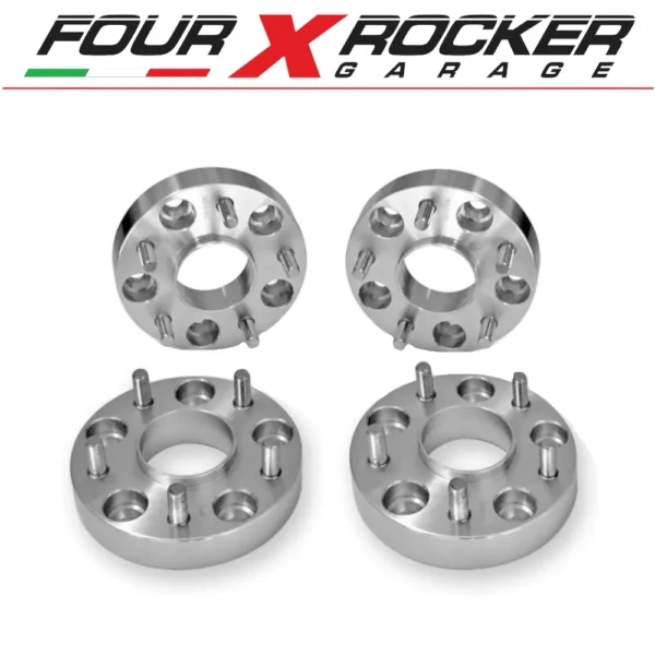 KIT N&deg;4 DISTANZIALI RUOTA IN ALLUMINIO CON CENTRAGGIO MITSUBISHI PAJERO PININ 30mm