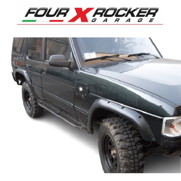 KIT N&deg;4 PARAFANGHI ALLARGATI +5cm FLEXI LAND ROVER DISCOVERY 1 - 5 PORTE