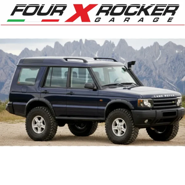 KIT N&deg;4 PARAFANGHINI ALLARGATI +5cm FLEXI LAND ROVER DISCOVERY 2