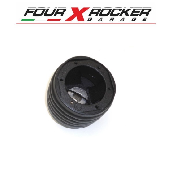 VOLANTE SPORTIVO 14 SCAMOSCIATO A CALICE NERO - Four X Rocker