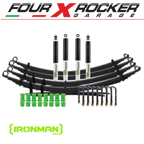 ASSETTO KIT RIALZO IRONMAN 4x4 +5cm NISSAN PATROL TR 3.3 - 2.8 EBRO (SERIE K160)