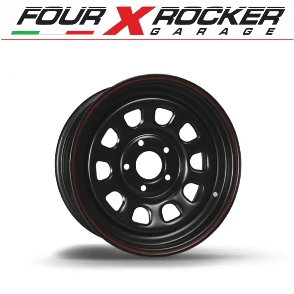 CERCHIO DAYTONA NERO LAND ROVER DISCOVERY 2 - 3 - 4 - 5 - RANGE ROVER P38 16x7 ET 20