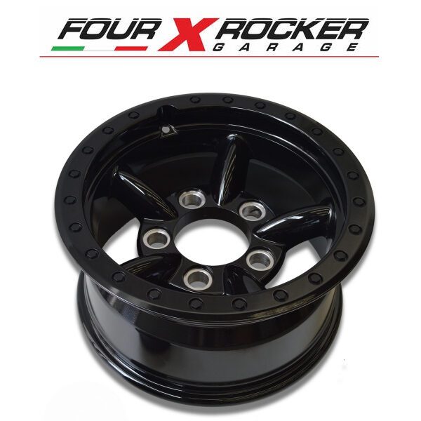 CERCHIO IN LEGA ANTRACITE 5 RAZZE LAND ROVER 16x7 ET 10 STILE OR