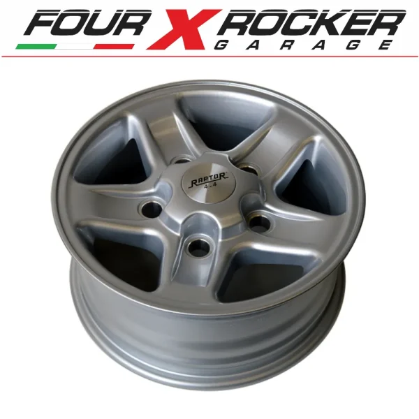 CERCHIO IN LEGA SILVER LAND ROVER 16x7 ET 32 STILE OR