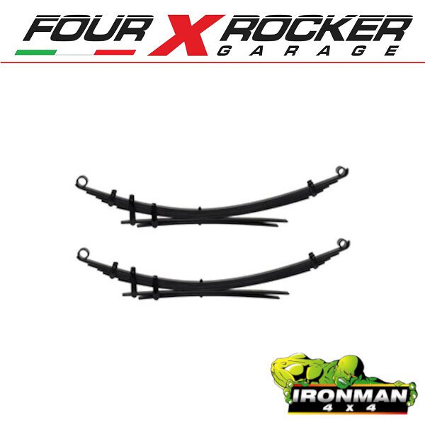 COPPIA BALESTRE +5cm POSTERIORE IRONMAN NISSAN NAVARA D40