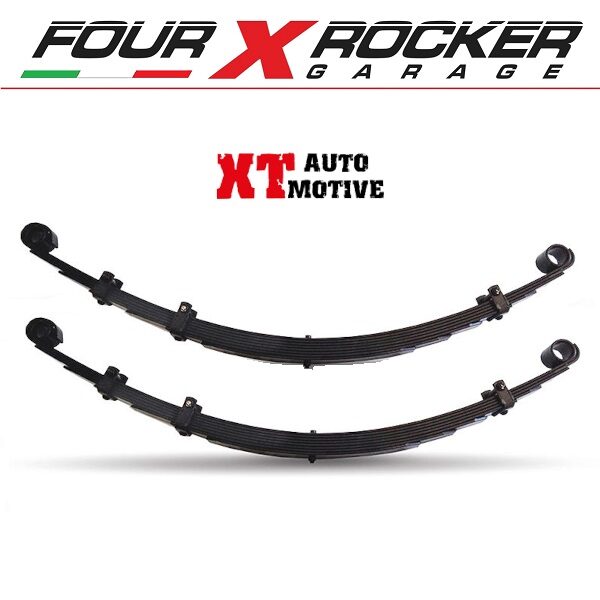 COPPIA BALESTRE ANTERIORI +7,5 CM "COMFORT" XT AUTOMOTIVE PER SUZUKI SAMURAI - SJ - SANTANA