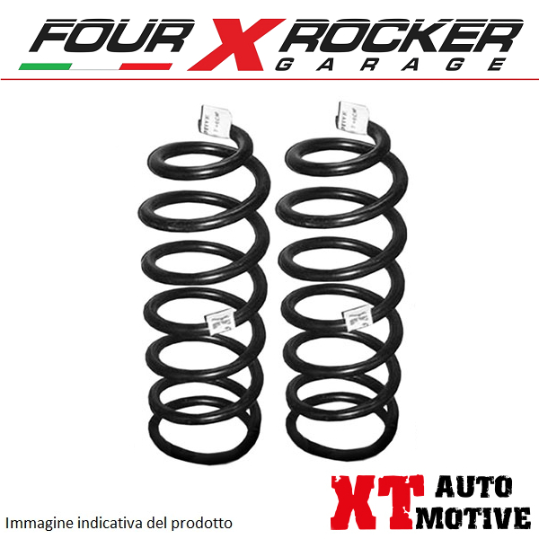 COPPIA MOLLE ANTERIORI +10/12CM XT AUTOMOTIVE SUPER TRIAL PER NISSAN  PATROL GR Y60 - Four X Rocker