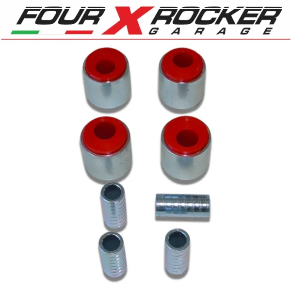 KIT BOCCOLE IN POLIURETANO CORREZIONE CASTER TYREX NISSAN PATROL GR Y60 - Y61