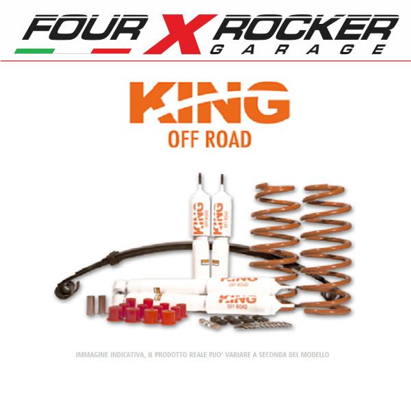 ASSETTO KIT RIALZO +5CM KING OFF ROAD NISSAN NAVARA D40