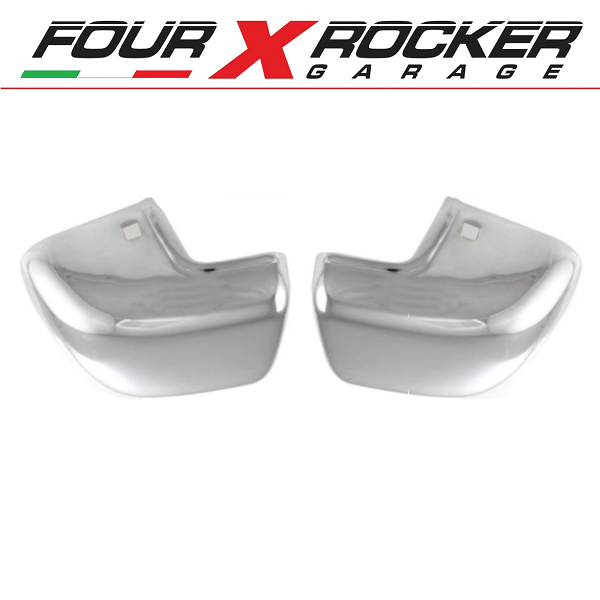 CANTONALE PER PARAURTI ANTERIORE IN ACCIAIO CROMATO NISSAN KING CAB D21 93>97
