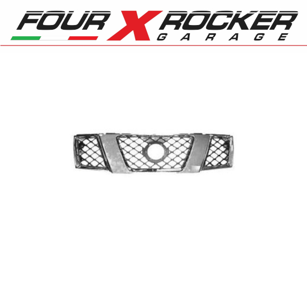 GRIGLIA MASCHERINA RADIATORE CROMATA NISSAN NAVARA D40 - PATHFINDER R51 05>10
