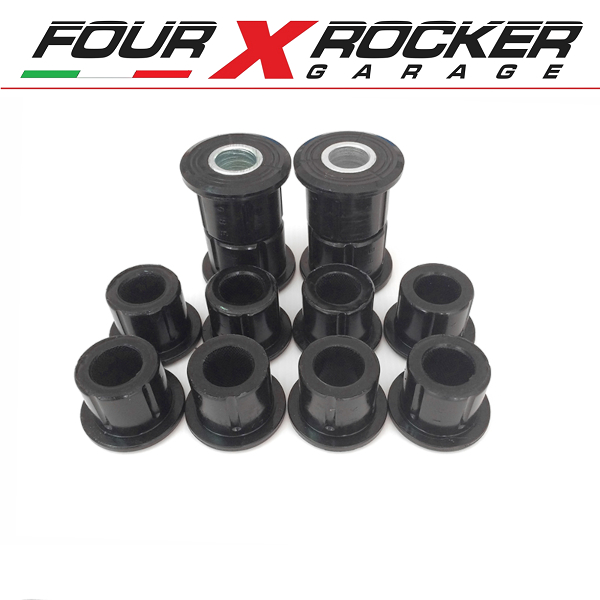 KIT BOCCOLE BALESTRE RINFORZATE IN POLIURETANO PER NISSAN NAVARA PICK UP D40