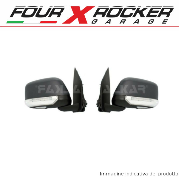 SPECCHIETTO RETROVISORE ELETTRICO TERMICO CON LUCCIOLA PRIMERIZZATO NISSAN NAVARA D40 - PATHFINDER R51 07>14