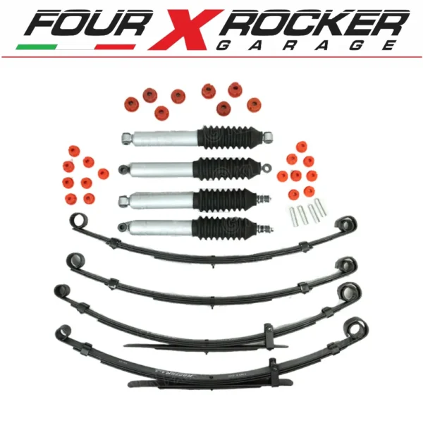ASSETTO KIT RIALZO TYREX +5cm SUZUKI SAMURAI - SANTANA - SJ
