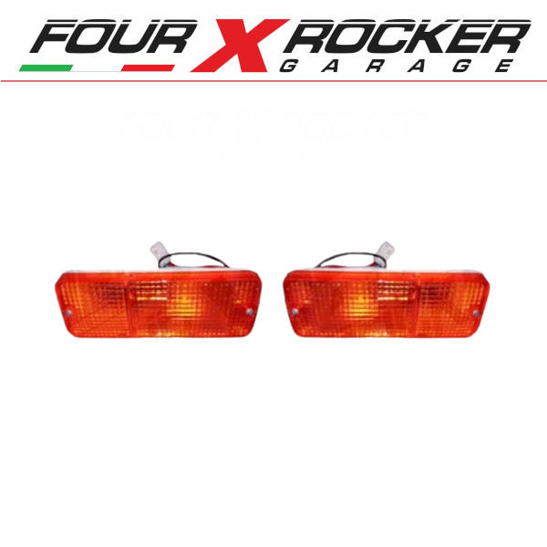 FANALE PARAURTI ANTERIORE ARANCIO SUZUKI SAMURAI - SJ