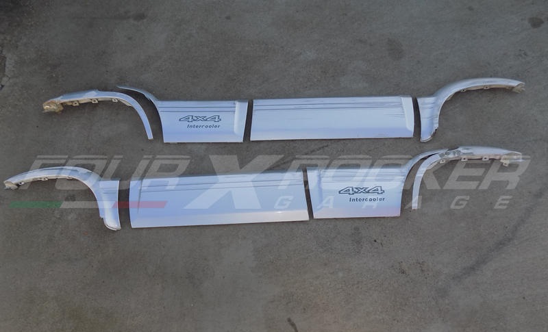 Kit modanature profili carrozzeria Nissan Terrano 2 97>99 5 porte