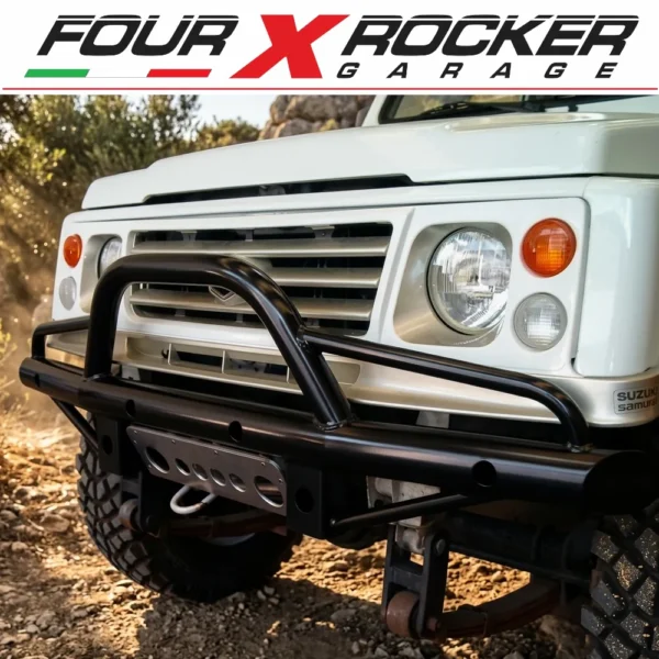 PARAURTI ANTERIORE TUBOLARE TIPO A CON A-BAR SUZUKI SAMURAI - SANTANA - SJ