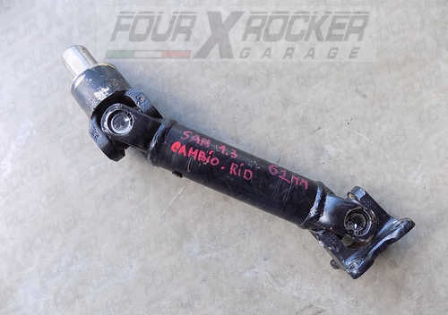 Albero di trasmissione centrale cambio-riduttore Suzuki Samurai - SJ con fori da 10mm