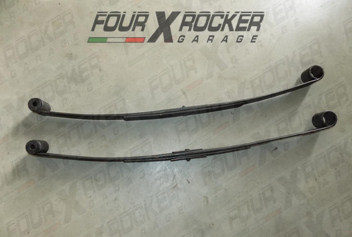 Coppia balestre anteriori 1 foglio + balestrino Suzuki Samurai - SJ