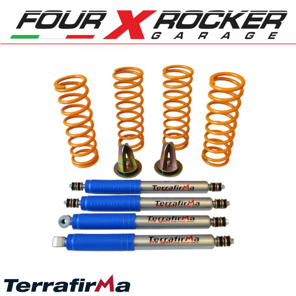 ASSETTO KIT RIALZO BASE +5cm LAND ROVER DEFENDER 90 - DISCOVERY 1 - RANGE ROVER CLASSIC