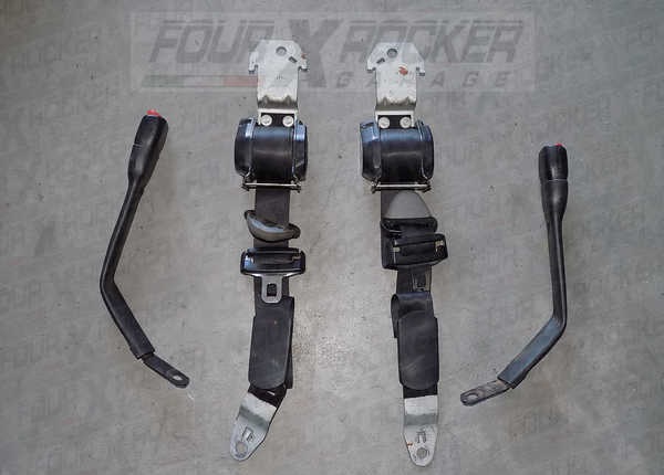 Coppia cinture di sicurezza anteriori + starter Jeep Cherokee XJ 97>01