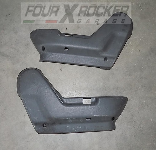 Coppia cover protezioni corsie sedili anteriori Mitsubishi Pajero GLS