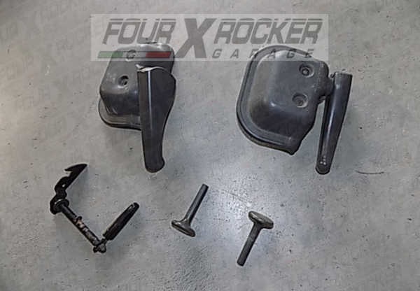 Coppia maniglie panchetta posteriore reclinabile Mitsubishi Pajero 2 GLS