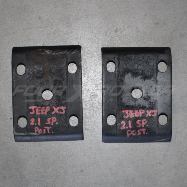 Coppia piastre balestre posteriori Jeep Cherokee XJ