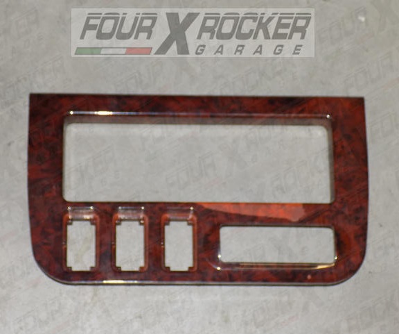 Cover mascherina comandi stufa / pulsanti centrale cruscotto HR615202 Hyundai Galloper / Tipo 1