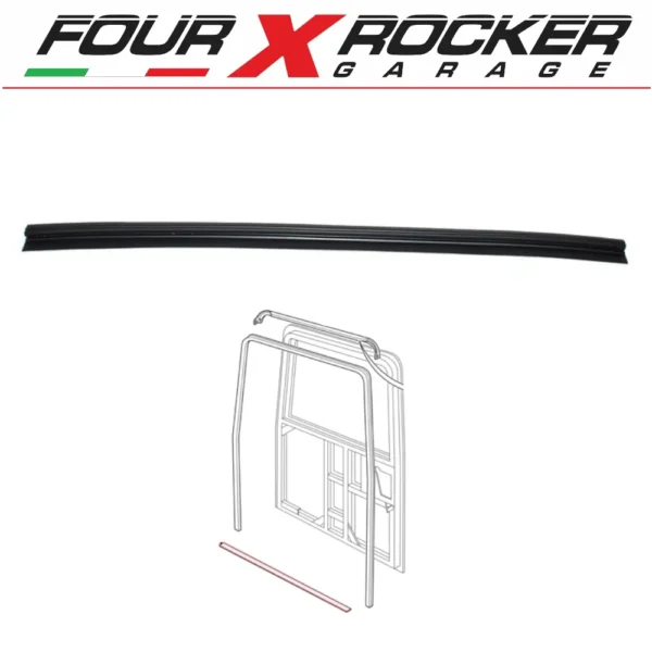GUARNIZIONE INFERIORE PORTELLONE POSTERIORE LAND ROVER SERIES (II - IIA - III) - DEFENDER