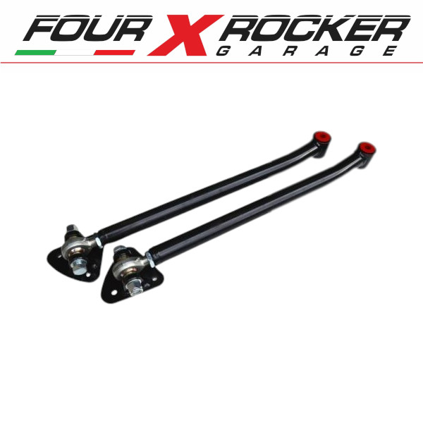 COPPIA PUNTONI POSTERIORI RINFORZATI ANGOLATI REGOLABILI CON UNIBALL LAND ROVER DEFENDER - DISCOVERY 1 - RANGE ROVER CLASSIC