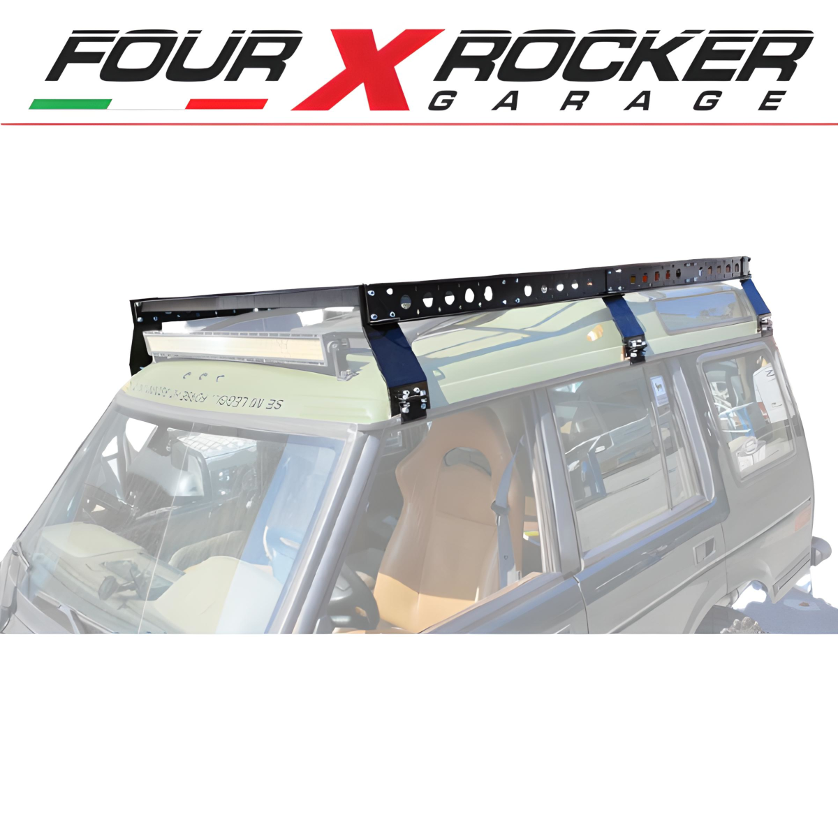 PORTAPACCHI BARRE TETTO LAND ROVER DISCOVERY 1 - 2 - Four X Rocker