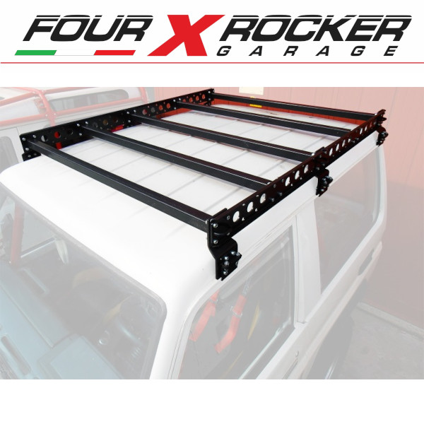 PORTAPACCHI BARRE TETTO TOYOTA LAND CRUISER KZJ LJ70 Four X Rocker portapacchi-barre-tetto-toyota-land-cruiser-kzj-lj70-four-x-rocker