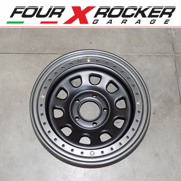 CERCHIO DAYTONA BEADLOCK GRIGIO PER MERCEDES 16X7 ET 0