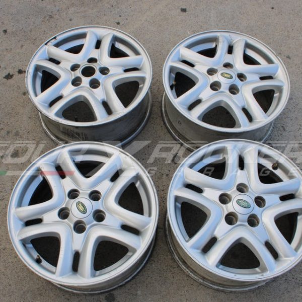 N&deg;4 Cerchi in lega (6H521007HC) 6,5Jx16 ET 50 Land Rover Freelander 2