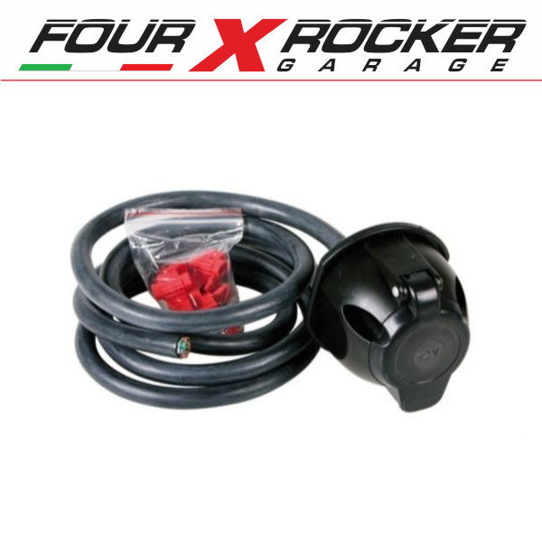 KIT CABLAGGIO ELETTRICO PRESA GANCIO TRAINO POSTERIORE 13 POLI - Four X  Rocker