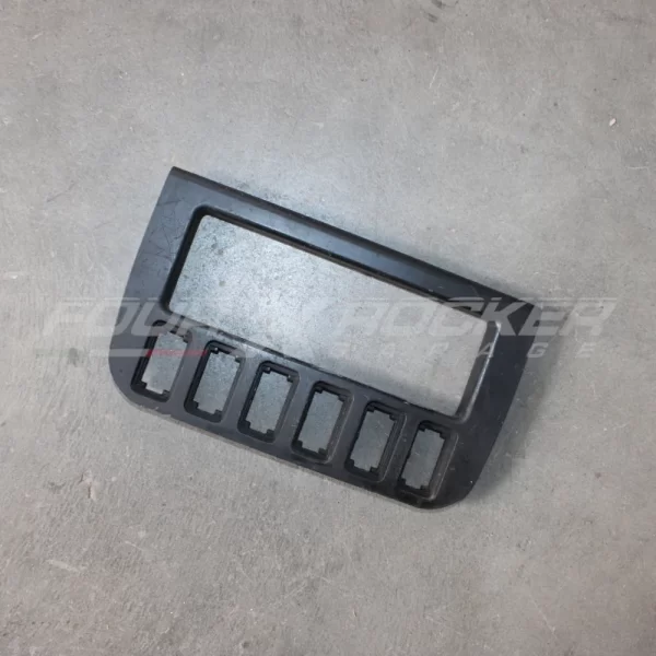 Cover mascherina comandi stufa / pulsanti centrale cruscotto Hyundai Galloper / Tipo 2
