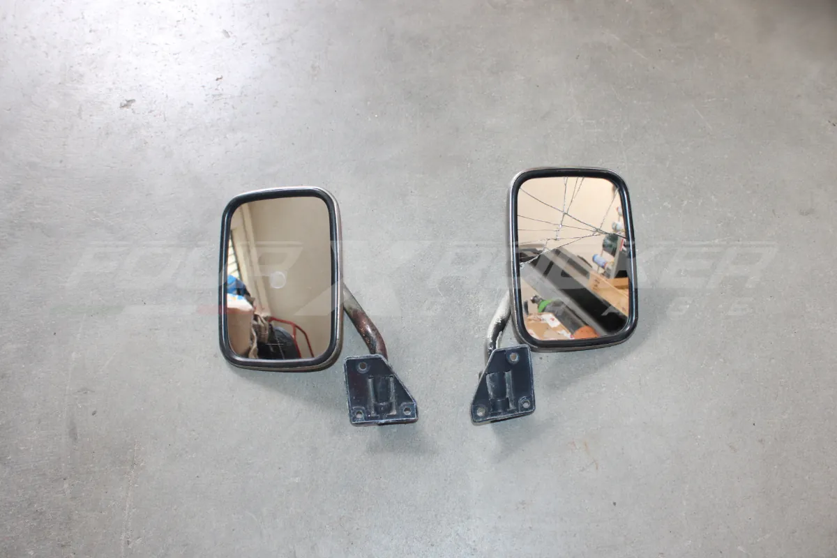 Specchietti retrovisori cromati manuali Suzuki Samurai - SJ - immagine 2