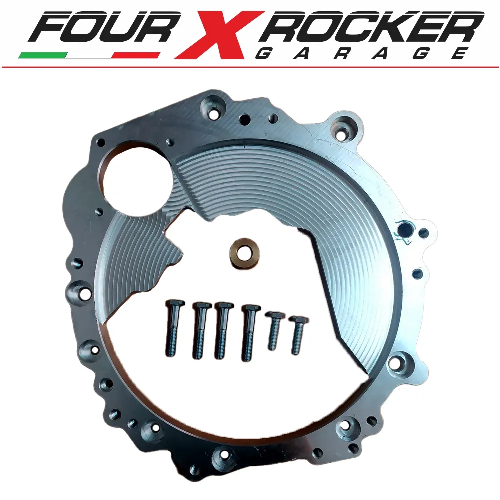 FLANGIA ACCOPPIAMENTO SWAP MOTORE BMW M57 D2 / D3 – CAMBIO TOYOTA LJ70