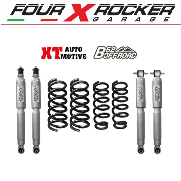 ASSETTO KIT RIALZO +5CM B52 OFFROAD - XT AUTOMOTIVE PER JEEP WRANGLER JK