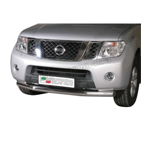 BARRA PROTEZIONE PARAURTI ANTERIORE NISSAN NAVARA D40 10>15