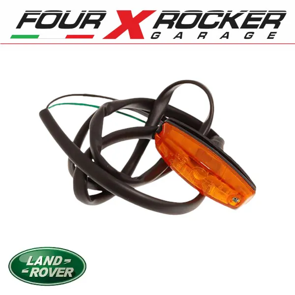 FRECCIA PARAFANGO LATERALE ARANCIO LAND ROVER SERIE III - DEFENDER fino al 200 TDI - RANGE ROVER CLASSIC fino al 1985