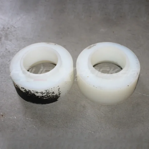 Coppia spessori sede molle in gomma anteriori Jeep Cherokee XJ