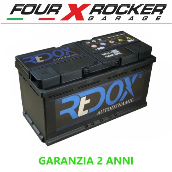 BATTERIA REDOX DX 100Ah 850A