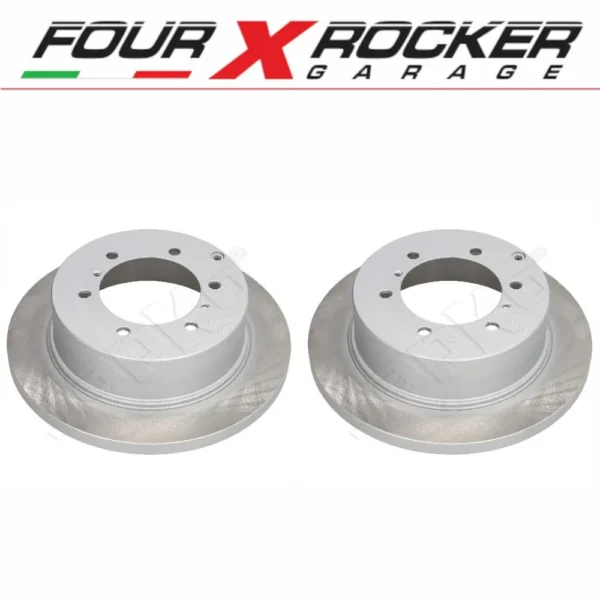 COPPIA DISCHI FRENO POSTERIORI Ø 314,7mm MITSUBISHI PAJERO 2 - V60 - SPORT - HYUNDAI GALLOPER